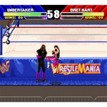 WWF Super WrestleMania Super Nintendo SNES WWF Super WrestleMania - Super Nintendo - SNES WWF Super WrestleMania